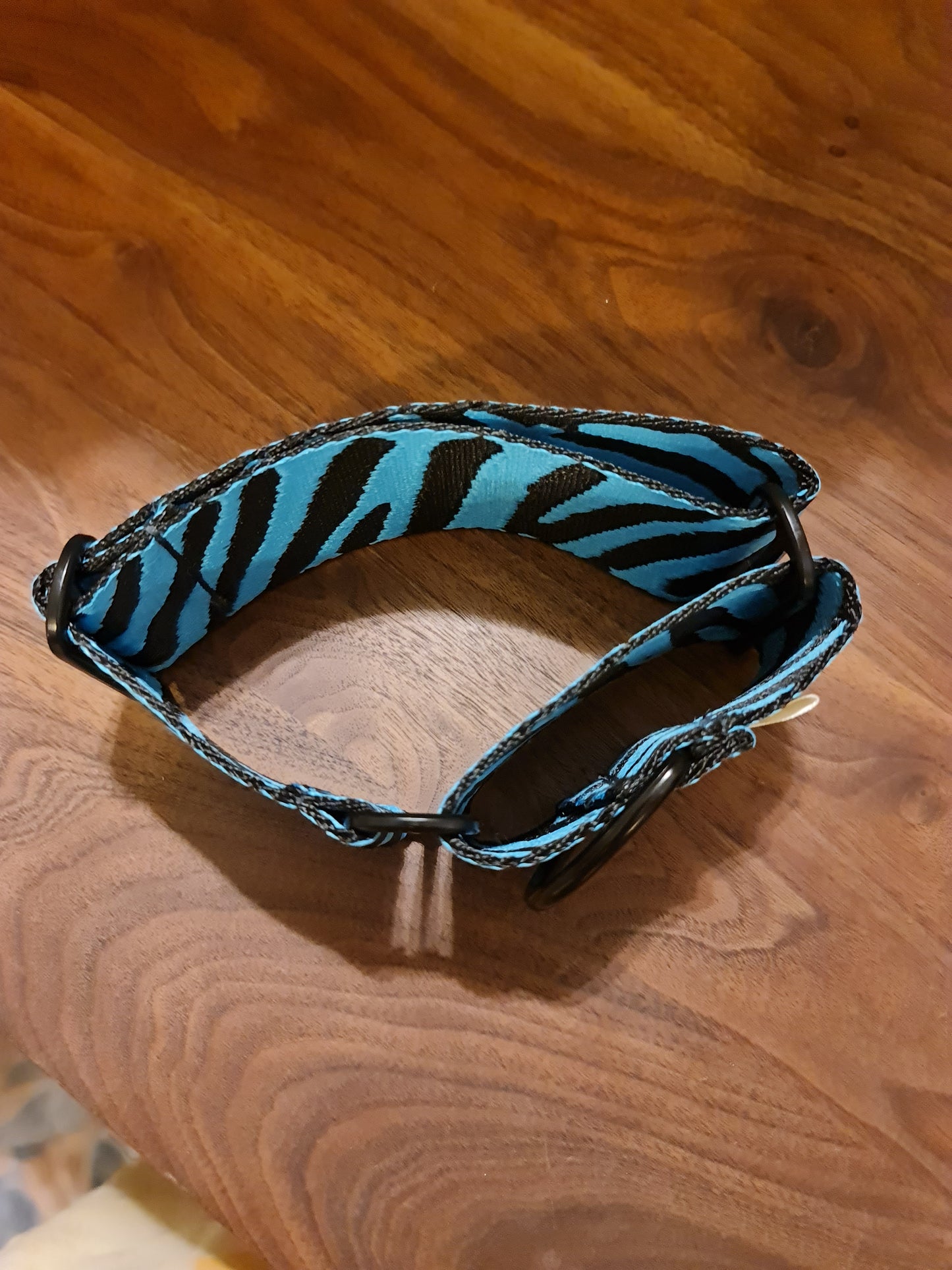50mm Thick Zebra Martingale Collar