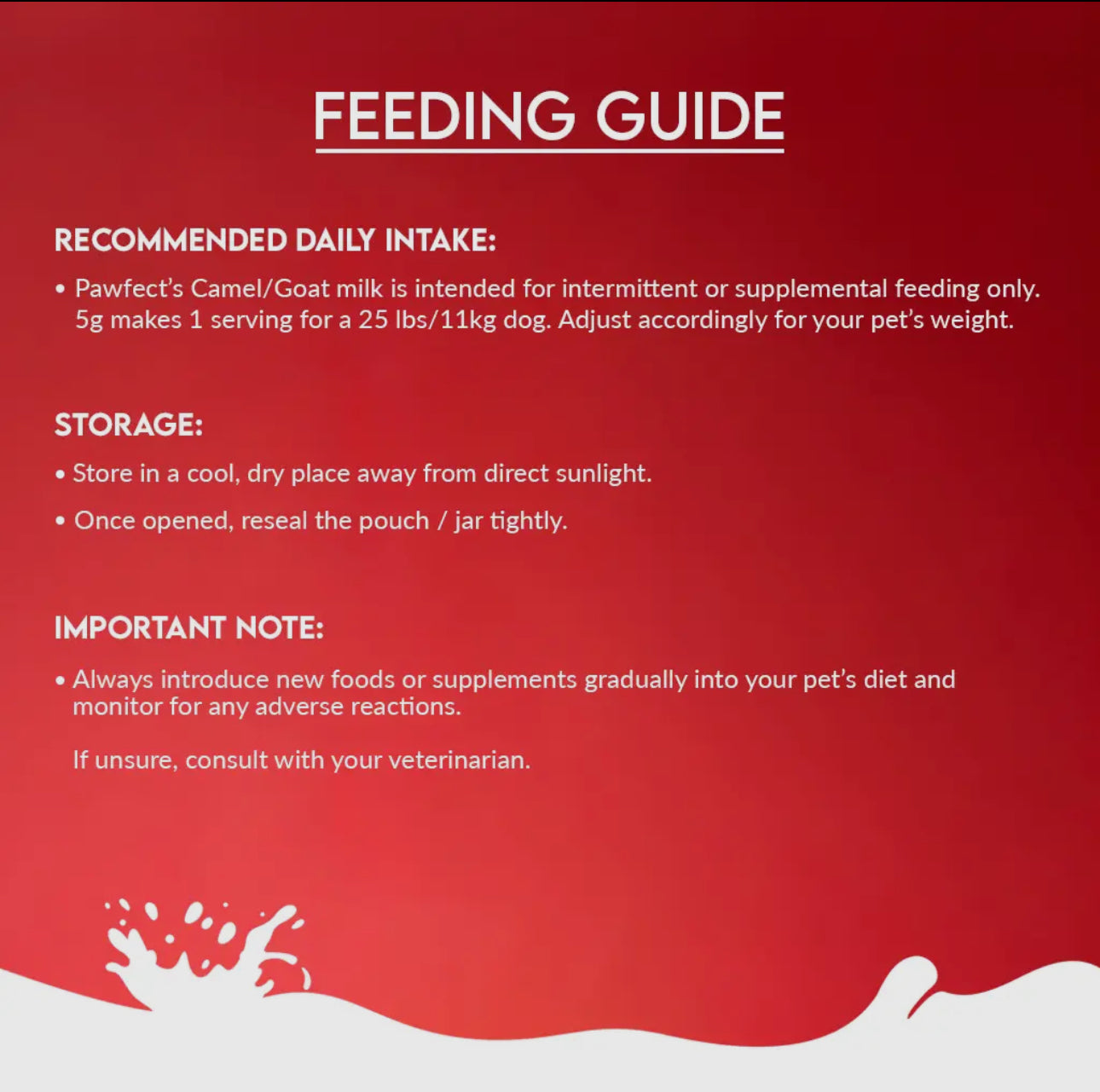 Nature's Sip for Dogs: Goat's Milk with Pomegranate & Cranberry (120g/4.23oz) Pet Container
