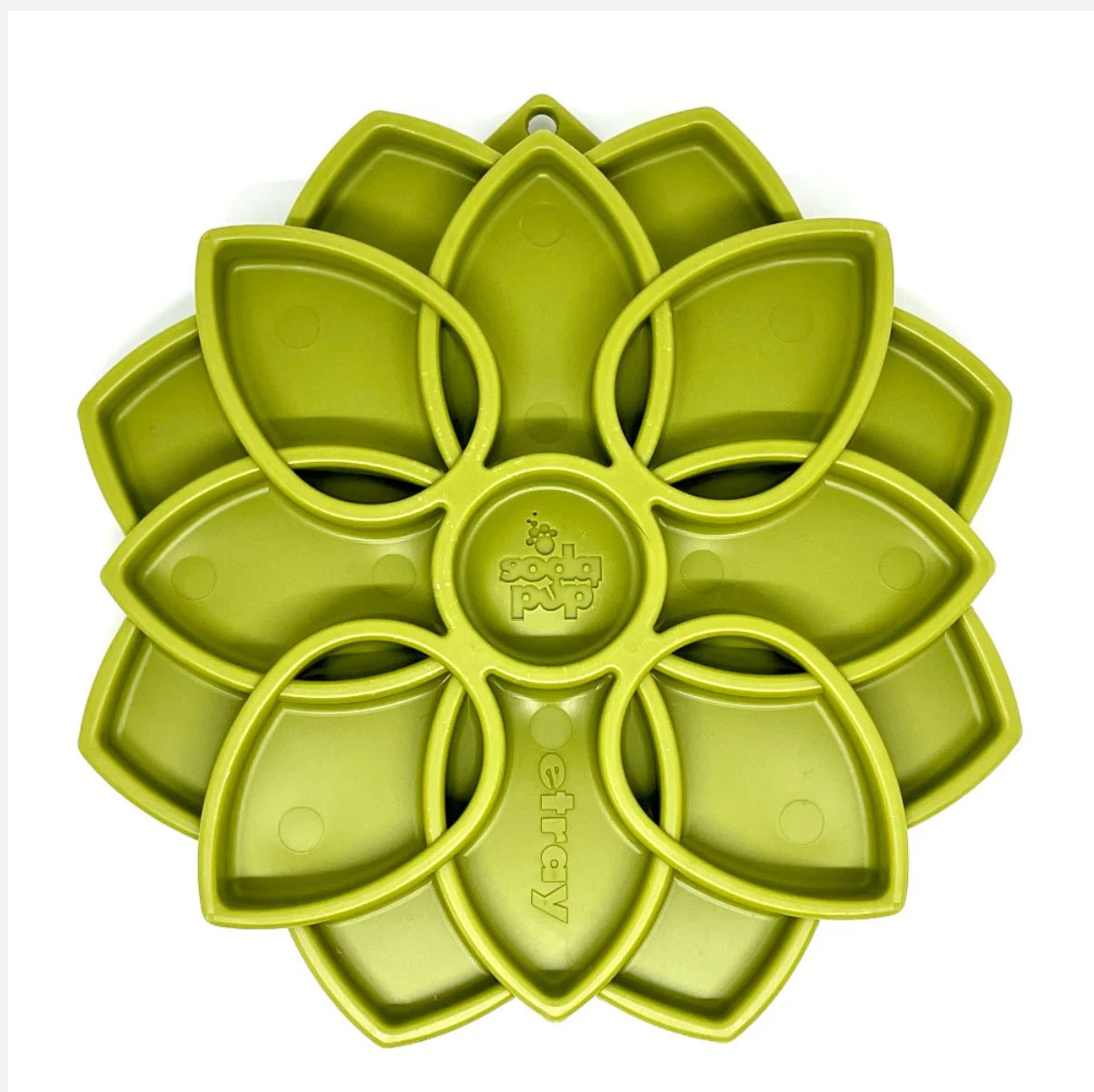 MANDALA DESIGN ETRAY ENRICHMENT SHALLOW SLOW FEEDER DOG BOWL