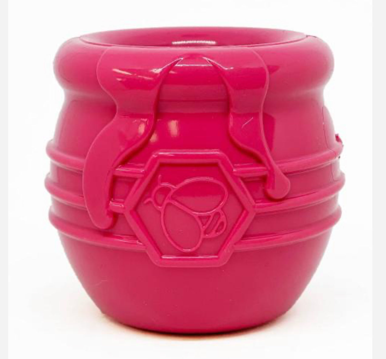 HONEY POT DURABLE PUP-X RUBBER ECUP TREAT DISPENSER & ENRICHMENT TOY LARGE