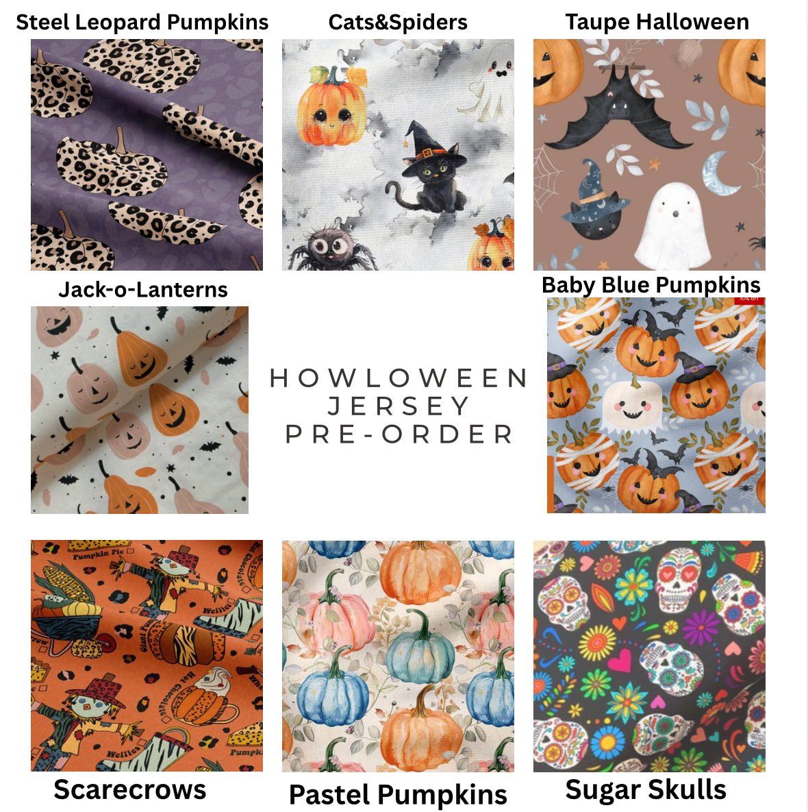 Halloween Print Dachshund Jersey Tankie - Please choose your choice of fabric. *PRE-ORDER TO RECEIVE BY END OF SEPT*