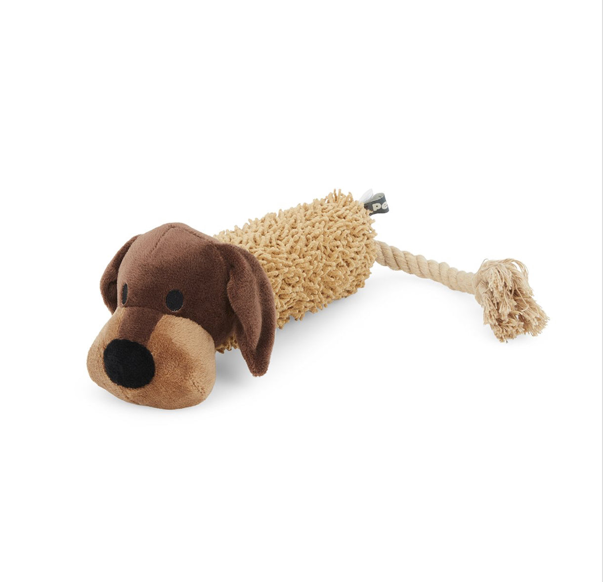 PETFACE BUDDIES SHAGGY DOG PLUSH DOG TOY