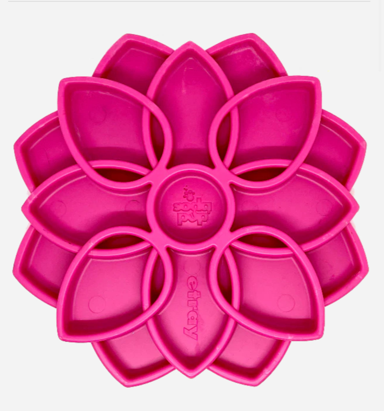 MANDALA DESIGN ETRAY ENRICHMENT SHALLOW SLOW FEEDER DOG BOWL