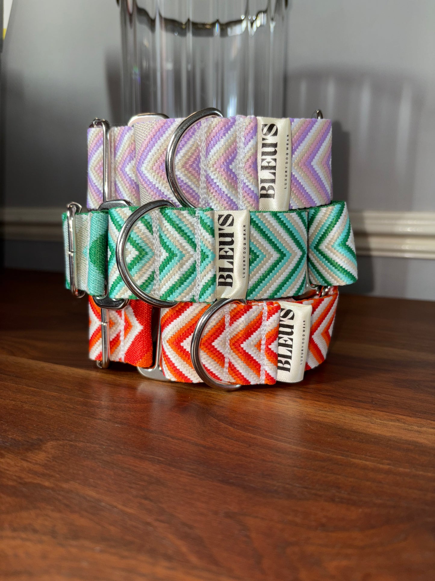 Chevron Martingale Collar