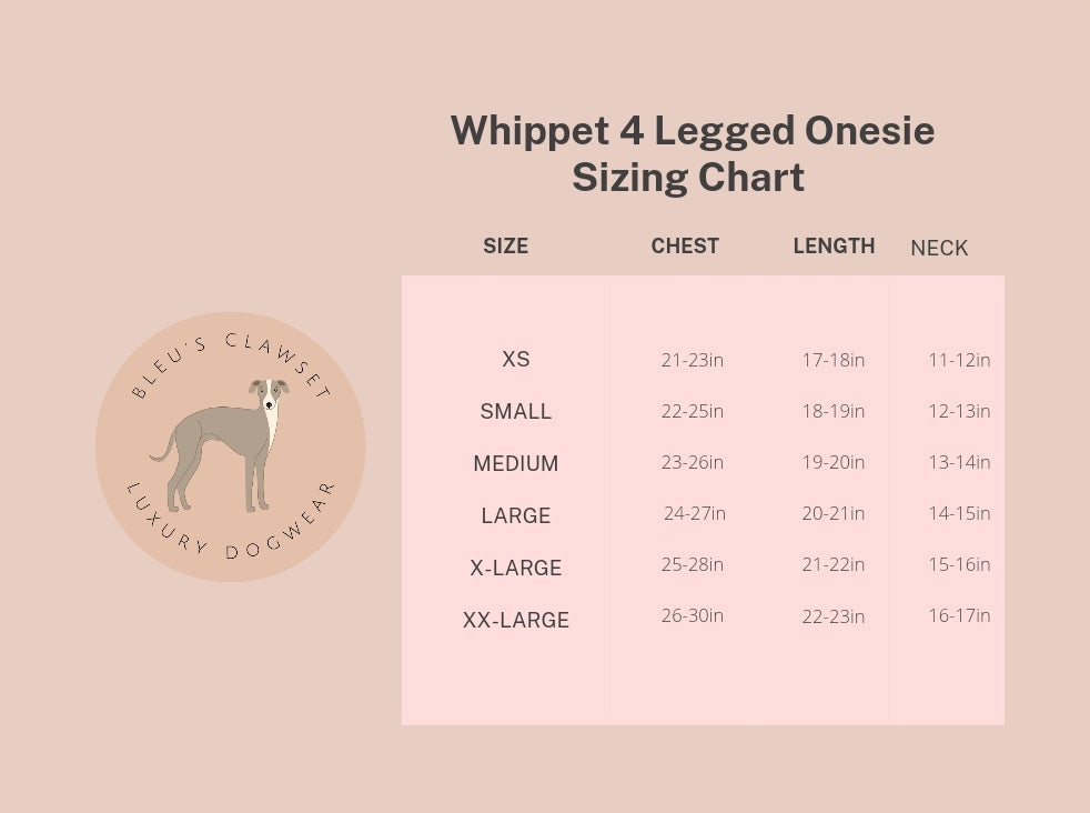 Softshell Water Resistant Suit For Whippets