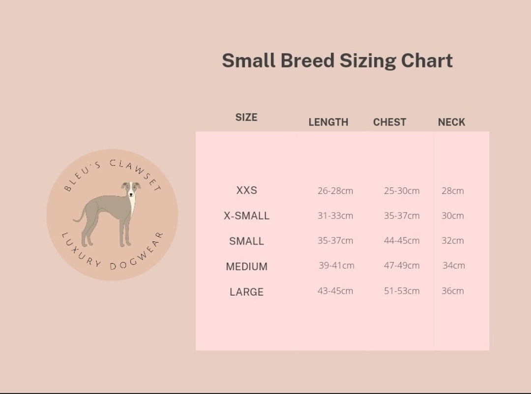 Micro Fleece Dachshund/Small Breed Tankie
