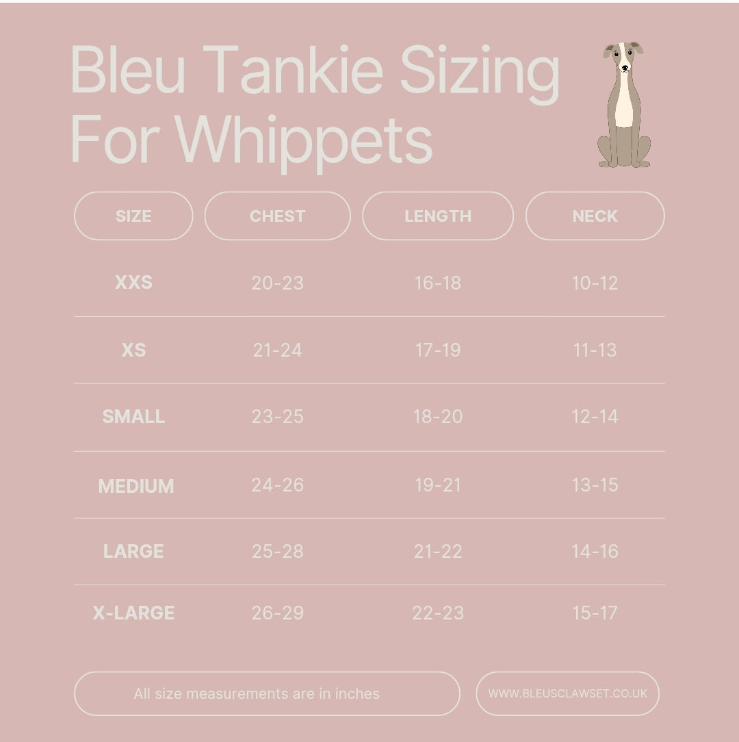 Cottage Floral Whippet Alpine Fleece Tankie - Jersey with fleece lining