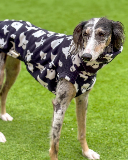 Halloween Print Greyhound Jersey Tankie - Please choose your choice of fabric. *PRE-ORDER TO RECEIVE BY END OF SEPT*