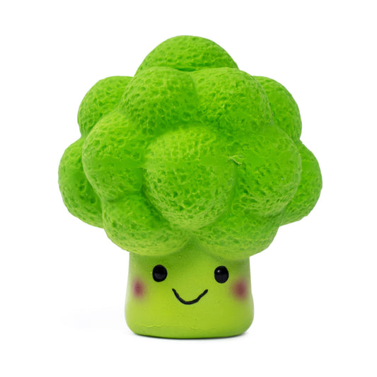 FOODIE FACES LATEX BROCCOLI DOG TOY SML