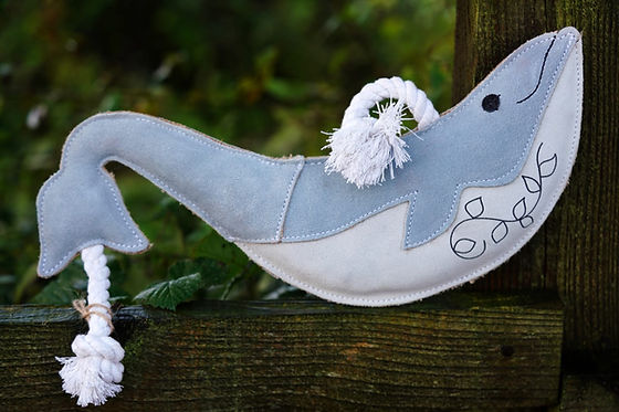 Winnie the Whitby Whale Eco Dog Toy