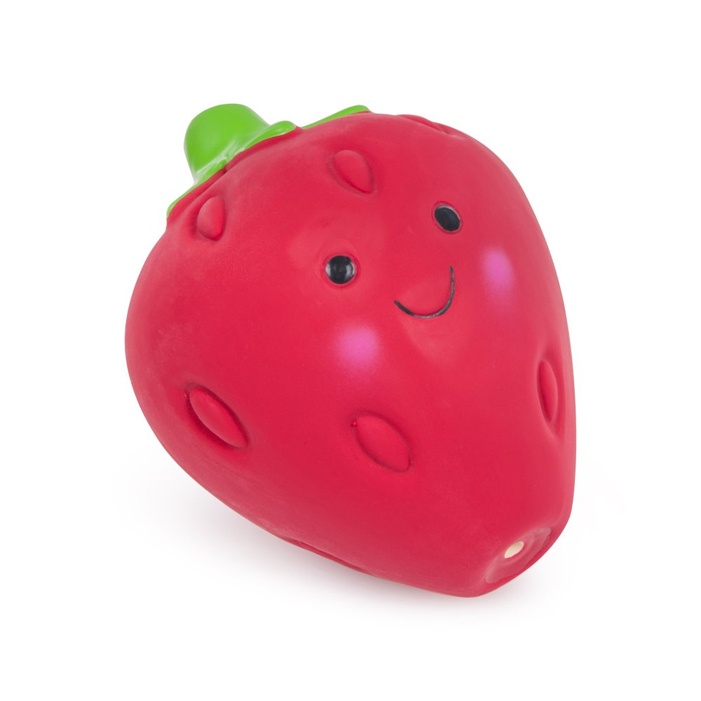 GREENFINGERS LATEX SOFIA STRAWBERRY DOG TOY