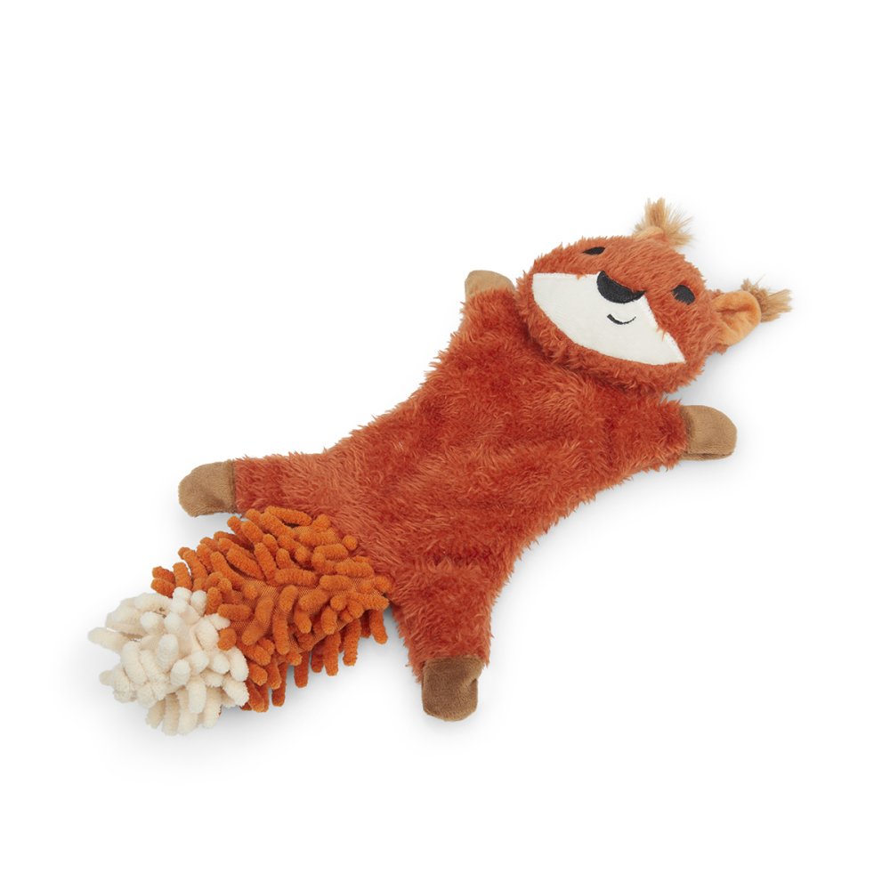 SAFFIA SQUIRREL CRINKLE DOG TOY