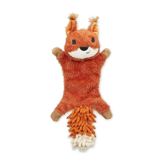 SAFFIA SQUIRREL CRINKLE DOG TOY