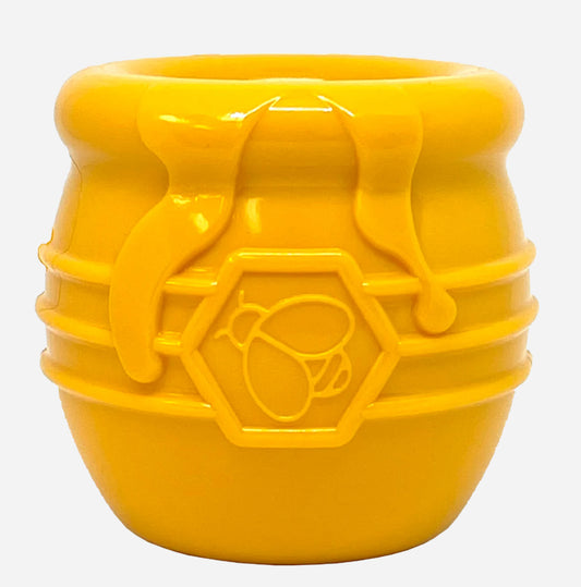HONEY POT DURABLE PUP-X RUBBER ECUP TREAT DISPENSER & ENRICHMENT TOY LARGE