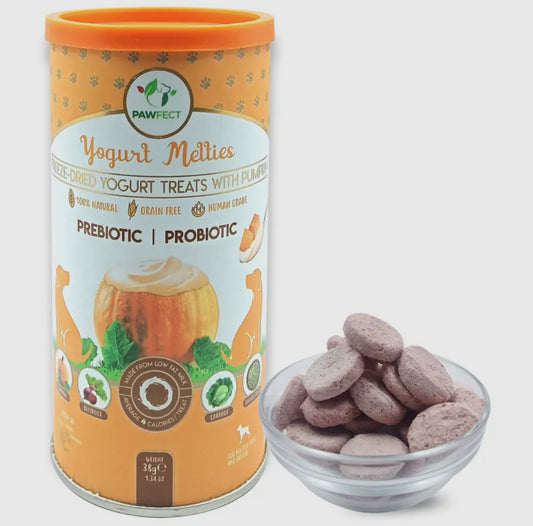 Yogurt Melties With Pumpkin, Beetroot, Cabbage, Fennel Seeds For Dogs