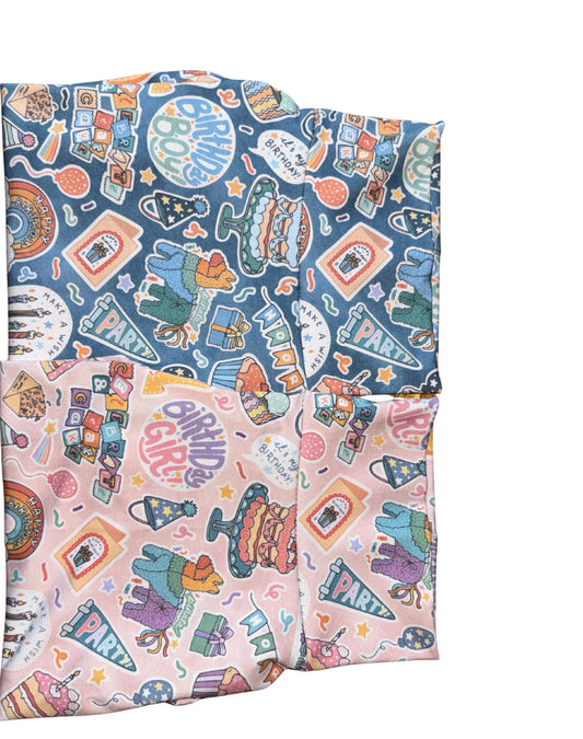 Dachshund Jersey Birthday Tankie Pink Or Blue