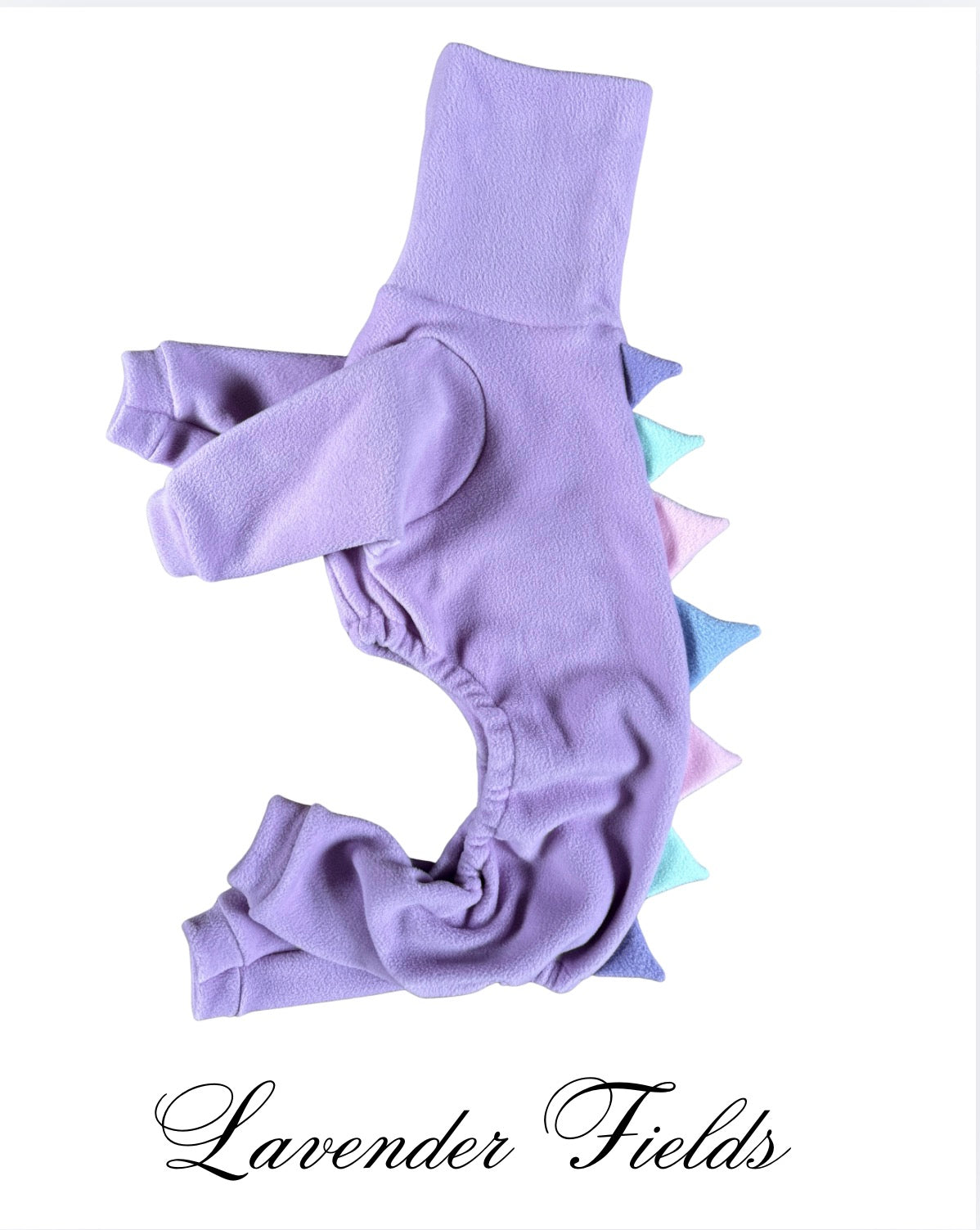 Lavender Fields Dinosaur Onesie For Iggies, whippets & Custom