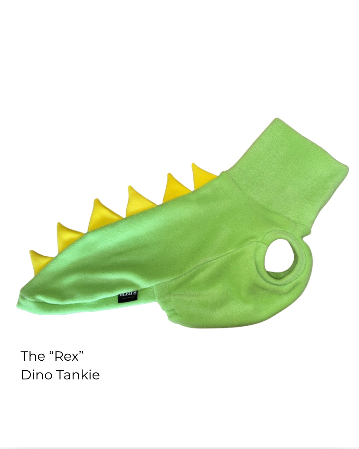 The “Rex” Sighthound Dinosaur Fleece Tankie