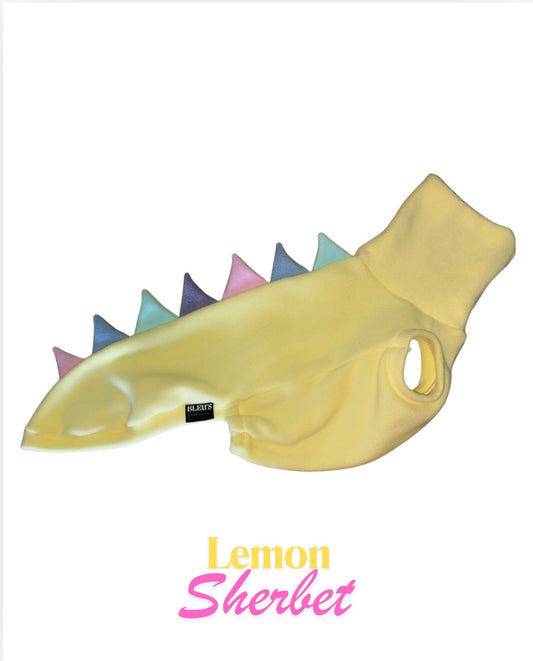 Lemon Sherbet Dinosaur Dachshund/Small Breed Tankie