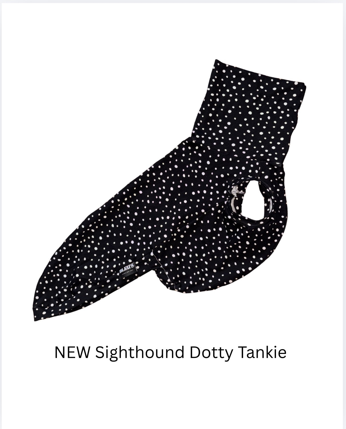 New “Dotty” Cotton Jersey Tankie All Sighthound Sizes