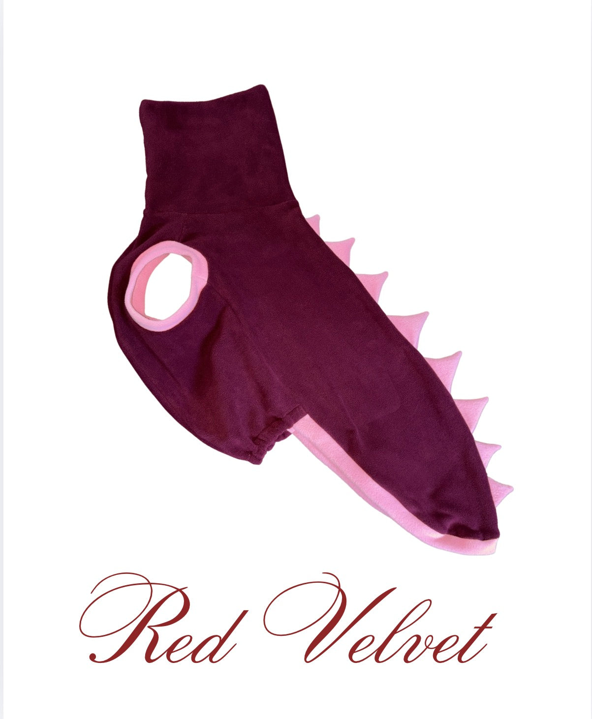 The Red Velvet Sighthound Dinosaur Fleece Tankie