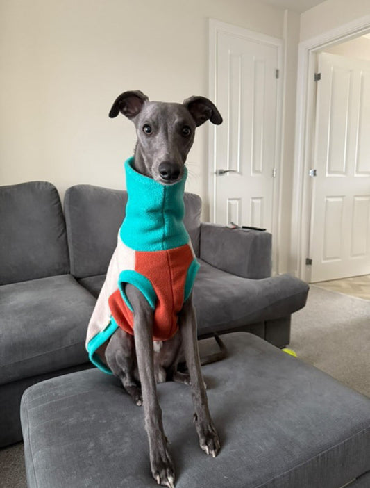 Outback Fleece Tankie For Iggies, whippets & larger sighthounds