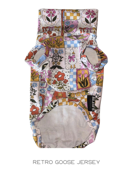 Retro Goose Jersey Dachshund Tankie