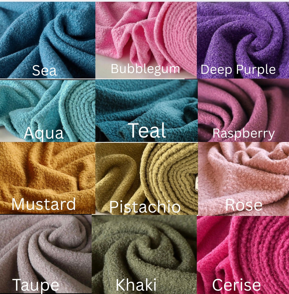 Bleu’s Boucle Luxe Tankie For Greyhounds - Leave colour choice at checkout