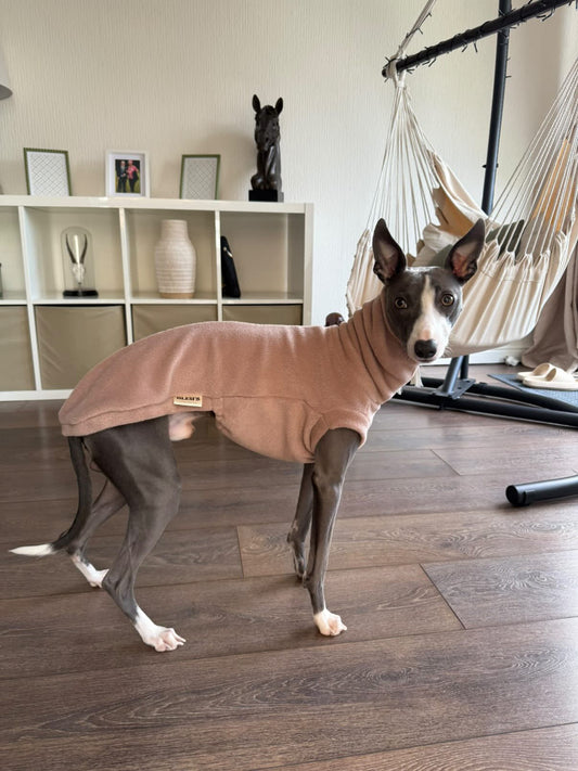 Tan Polar Fleece Whippet Tankie