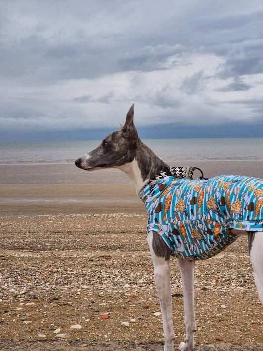 Fish & Chips Whippet Jersey Tankie