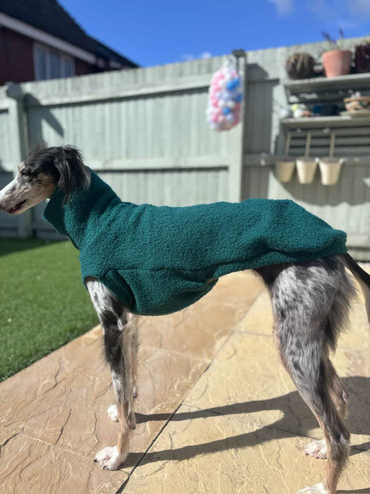 Luxury Boucle Tankie For Italian Greyhounds - Leave colour choice at the checkout