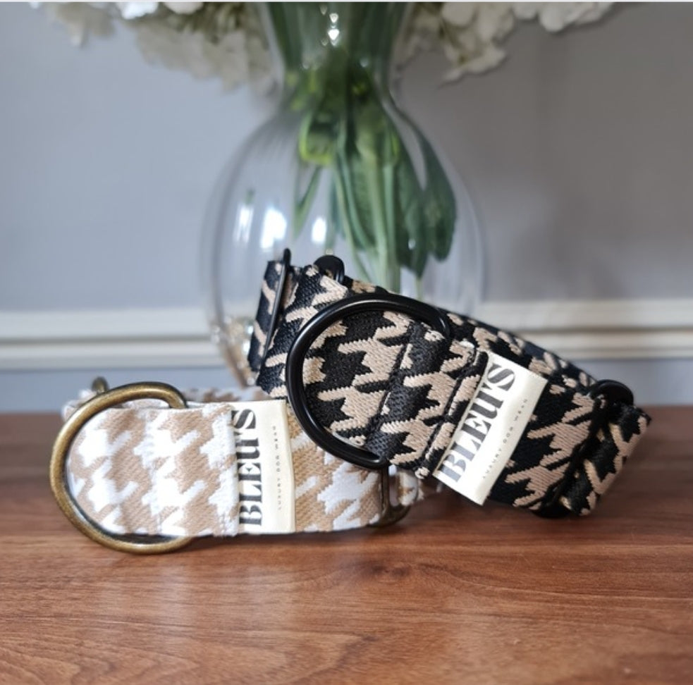 Houndstooth Martingale Collar