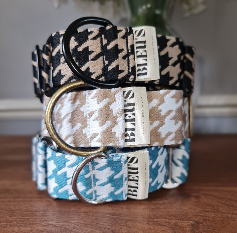 Houndstooth Martingale Collar