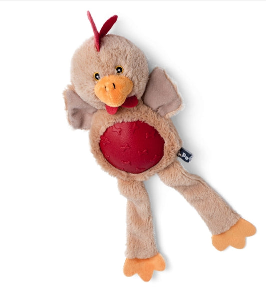 RUBBER TUMS CHICKEN PLUSH TOY